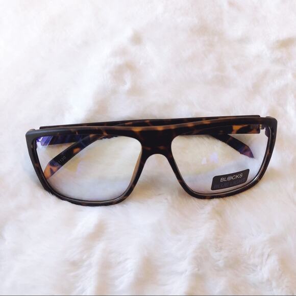 Anna Tortoise Brown Computer Blue Light Glasses - Picture 1 of 8